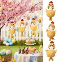 ราคา ไป๋เหออิห์ ตุ๊กตาอีสเตอร์แขวนเครื่องประดับ,ฉากรุ่นสีเหลืองแขวนตุ๊กตาตุ๊กตา,สร้างสรรค์กับไข่การ์ตูน ชิเคน หยดเครื่องประดับของขว (42178890971)