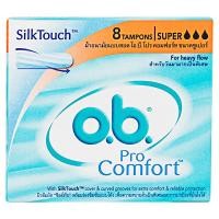 ราคา โอบีผ้าอนามัยแบบสอดซุปเปอร์ 8ชิ้น O.B. Super Tampon 8pcs. [หมายเลขบาร์โค้ด 4891080374015 ] (50302912820)