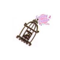 ราคา หัวซิป รูปนกน้อยในกรง ขนาด 2x3 cm. (ราคาต่อ 1 ชิ้น) (2404530903)