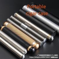 ราคา สแตนเลสซิการ์ความชื้นหลอดซิการ์หลอดเดียวแบบพกพาซิการ์คิวบากรณีซิการ์หลอดซิการ์กล่องแบบพกพาหลอด (54105119641)