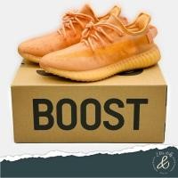 ราคา Adidas Yeezy Boost 350 V2 Mono Clay Carrot Orange Coral Pink Brown ของแท้ 100% (พร้อมส่ง) (22866703333)