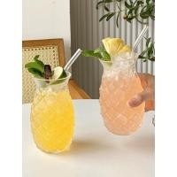 ราคา pineapple cocktail glass แก้วค็อกเทล ม็อกเทล 480ML (21395763616)