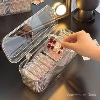 ราคา 15ชิ้น/เซ็ตโปร่งใสกล่องเก็บเครื่องประดับเครื่องสําอางจัดระเบียบกล่องสร้อยข้อมือแหวนสร้อยคอต่างหูสวมใส่เล็บกล่องแสดงป้องกันฝุ่นป้องกันการเกิดออกซิเด (52754383181)