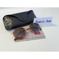 ราคา ส่งฟรี ❗️ Ray-Ban Round Metal - RB3447 (28380209944)
