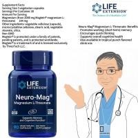 ราคา Life Extension Neuro-Mag® Magnesium L-Threonate 90 vegetarian capsules Item # 01603 (48952404341)