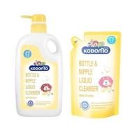 ราคา 1 แถม 1 KODOMO ผลิตภัณฑ์ ล้างขวดนม ชนิดขวดปั๊ม 650 มล. 1 ขวด + ผลิตภัณฑ์ ล้างขวดนม ชนิดถุงเติม 600 มล. 1 ถุง (8359351324)