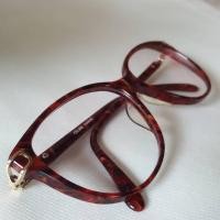 ราคา CELINE กรอบแว่นตา แว่นสายตา ลายกระน้ำตาลแดง CELINE Eyeglasses CL-3810 Tortoise Brown ของแท้ มือสอง (56500337886)