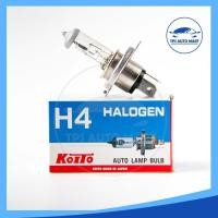 ราคา (MADE IN JAPAN) หลอดไฟหน้า H4 12V 60/55W และ 100/90W ยี่ห้อ Koito (19252496728)