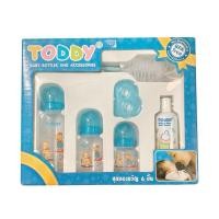 ราคา Toddy ทอดดี้ ชุดของขวัญ 6 ชิ้น ยางกัด แปรงล้างขวดนม จุกนม ขวดนม (25620828716)