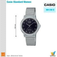 ราคา นาฬิกา นาฬิกาข้อมือ นาฬิกาผู้หญิง Casio Stanard รุ่น MQ-24M MQ-24M-1 MQ-24M-1E (2072671400)