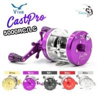 ราคา รอกตกปลา รอกเบท VIVA CastPro 5000RC/5000LC ตัวใหม่ล่าสุด ตกปลาใหญ่ บึก สวาย สบายมาก มีหมุนซ้ายและหมุนขวา (3363421229)