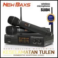 ราคา NEW BAXS SLXD4 ไมโครโฟนโลหะมือถือไร้สาย หนึ่งเครนสองครอบครัว KTV คาราโอเกะพิเศษ FM ส่วนหนึ่งของก (22249266085)