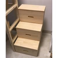 ราคา ไม้เนื้อแข็งที่เรียบง่ายไม้เนื้อแข็งบันไดตู้ไม้ลิ้นชักเตียงขายตรงบันไดอุจจาระการจัดเก็บแบบคู่-ใช้บันไดที่มีการวาด (56954471456)