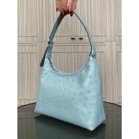 ราคา กระเป๋าหนังนกกระจอกเทศ รุ่น Elsie แบรนด์ Elias & Eloise สีฟ้า Sky Blue (55451169550)