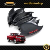 ราคา เบ้ากลม ดำเงา+โลโก้แดง "REVO" Toyota Hilux Revo Rocco ปี 2015-2018 (9211878001)