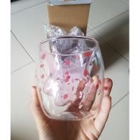 ราคา แก้วน้ำอุ้งเท้าแมวเหมียว น่ารัก (9881286012)