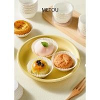 ราคา ถาดกระดาษอบเค้กคุกกี้ถ้วยกระดาษกันน้ํามันแบบใช้แล้วทิ้งถ้วยทนอุณหภูมิสูงสาวหิมะไข่แดงกรอบถาดกระดาษรองอบกรอบ (24660956626)