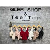 ราคา เสื้อครอป Gler Shop สีแดงไวน์มือ 1 ป้ายห้อย (23780262815)