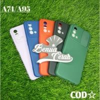 ราคา SOFTCASE OPPO A74 / A95 SOFTCASE SLIDING เคสกล้อง CANDY MACAROON-OPPO A74/A95 (25287474657)