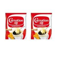 ราคา carnation condensed milk คาร์เนชัน นมข้นหวาน แบบถุง ขนาด 2Kg. (แบบ 2 ถุง) (55300052350)