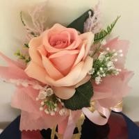 ราคา ช่อปูเก้ ช่อดอกกุหลาบ ช่อดอกไม้รับปริญญา ช่อวาเลนไทน์ ดอกกุหลาบ (4642664455)