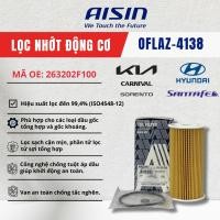 ราคา [OFLAZ-4138] กรองเครื่องยนต์สําหรับ Hyundai SANTAFE 2010~ เครื่องดีเซล, เครื่องดีเซล Kia Sorento, Kia CARNIVAL 2019~ AISIN (48356121284)