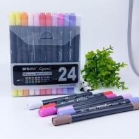 ราคา [พร้อมส่ง] Signme brush 24 สี/เซต แถมปากกาตัดเส้นสีดำ (143081832)