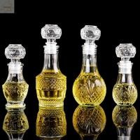 ราคา AWNGD 1 ชิ้นขวดเหล้าวิสกี้, เหล้าแอลกอฮอล์พร้อมฝาเกลียวขวดไวน์, ขวดแก้วขนาดเล็ก 50 มล. โปร่งใส (45556669321)