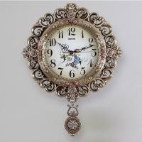 ราคา นาฬิกาแขวนติดผนังหลุยส์ มีตุ้มแกว่ง Quartz เดินเรียบ ตกแต่งบ้าน มีหลายแบบให้เลือก (14222529791)
