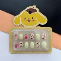 ราคา (ยกโหล 12 ชิ้น) No.1107 เล็บปลอม เล็บปลอมลายการตูน์ เล็บปลอมน่ารัก คละลายคละสี (27087003485)