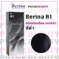 ราคา (1กล่อง) เบอริน่า ครีมย้อมผม สีดำ A1 Berina (17794604379)
