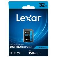 ราคา Lexar 32GB SDHC 800x PRO (150MB/s) (6684076963)