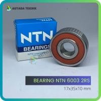 ราคา BEARING NTN 6003 2RS JAPAN BEARING TWO-SIDED RUBBER CAP BEARING KLAHER (46805954826)