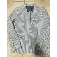 ราคา เสื้อสูท ZARA MAN ลายริ้ว สีกรม-ขาว อก36 มือ2 (22273834747)