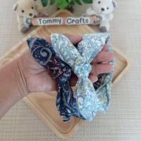 ราคา Tommy Crafts ผ้าคาดผมโบว์ผ้าคอตตอนทวิล ลายลูกน้ำดอกไม้ ไซส์เด็ก/ไซส์ผู้ใหญ่ Cotton twill Hairbands (29478967924)