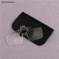ราคา Art แว่นขยายพับ Handfree คลิปเลนส์แว่นตาไฮเทคใส Jewellery นาฬิกาซ่อมเครื่องมือ N (56705976258)