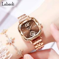ราคา นาฬิกาผู้หญิง labaoli แบรนด์แท้ มีวันที่ พร้อมกล่องครบชุด (42526082444)