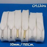 ราคา เชือกบวม เชือกอ้วน เชือกเส้นใหญ่ สีขาว 20mm./150 Cm.(1คู่=2เส้น) (28852746785)
