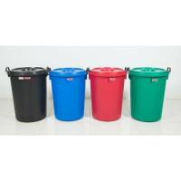 ราคา ถังน้ำแกลนลอนทรงกลม GL22 มีฝาพร้อมหูล๊อค ตรางู ขนาดบรรจุ 72 ลิตร (11615769694)