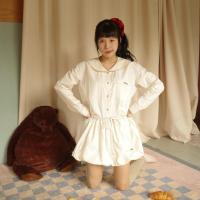 ราคา FRUITYDAE VANILLA BALLOON SKIRT (24935863426)