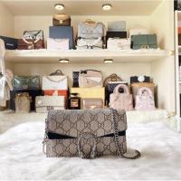 ราคา ✨ Gucci Dionysus Super Mini Bag ✨ กระเป๋าหนังแท้มือสอง (6458779563)