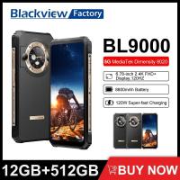 ราคา Blackview BL9000 5G Rugged Smartphone 24GB 512GB 50MP 8800mAh With 120W Charge 6.78" 2.4K Screen Mobile Phone (24611354094)