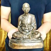 ราคา พระมงคลเทพมุนี หลวงพ่อสด วัดปากน้ำภาษีเจริญ (หน้าตัก5นิ้ว สูง18ซม.)เนื้อทองเหลืองผสมชนวน ผู้ค้นพบวิชชาธรรมกาย (21707336636)