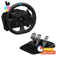 ราคา Logitech G923 Racing Wheel and Pedals for PS5, PS4 and PC featuring TRUEFORCE up to 1000 Hz Force Feedback (42128688871)