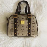 ราคา MCM mini tote bag monogram (22320083668)