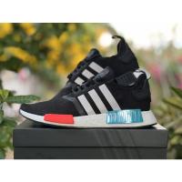 ราคา Adidas NMD R1 Black Silver Solar Red (FY5727) (รับประกันของแท้แน่นอน) (15825561068)