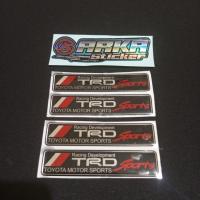 ราคา TRD SPORTIVO EMBLEM STICKER CONTAINS 2 RAISED STICKERS (53405951897)