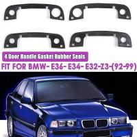 ราคา สําหรับ BMW E36 E34 E32 3 5 7 Series 1992-199 ยางซีลปะเก็นชุดภายนอกรถ x4 ประตูยางซีลปะเก็นอะไหล่รถยนต์ตกแต่งรถ (49605617023)