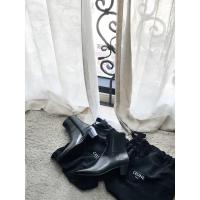 ราคา CELINE JACNO BOOTS IN SHINY CALFSKIN (10922906033)