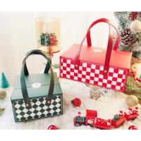 ราคา กล่องขนม หูหิ้ว กล่องของขวัญ กล่องคุ๊กกี้ ของชำร่วย หูหิ้ว สายหนัง (CT07) (20551219319)